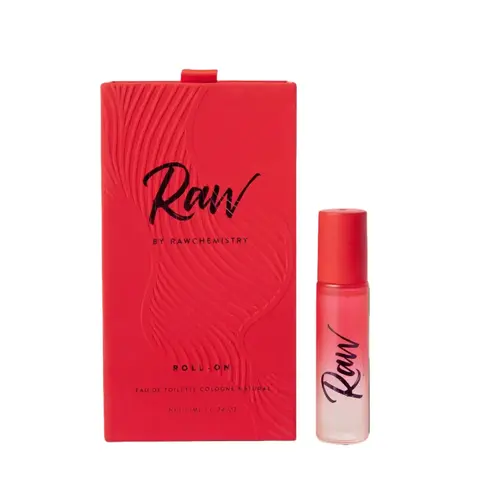 RawChemistry Raw Pheromone Roll‑On Cologne for Men – 10 ml (0.34 oz) Oil‑Based, Chemical‑Free & Alcohol‑Free Pheromone Fragrance