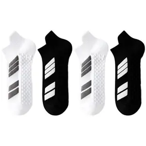 6 Pairs of Sports No Show Socks for Men and Women Terry Soles Absorb Sweat Breathable White Ankle Socks for Daily Wear， Comfortable and Stylish Tubesocks Training Menswear Day Sporty heavy-duty cold weather outdoor sport,breathable comfortable sport sock