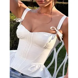 Camisole Corset Peplum Top