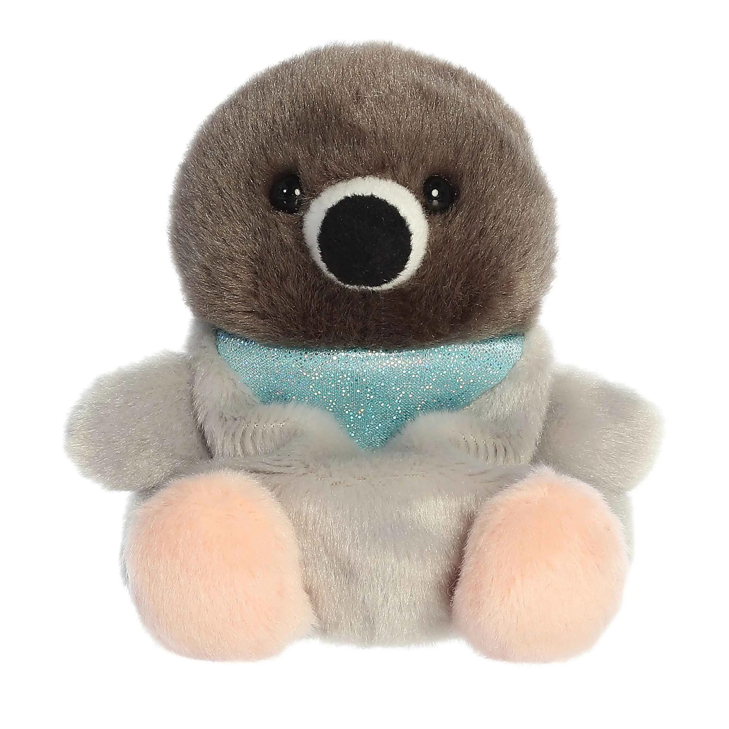 Palm Pals Adorable Crumbs Pigeon 5 inch Multicolor Mini Soft Plush Collectable Stuffed Animal