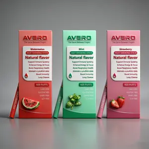 AVERO Thyme Mint Herbal Aromatherapy Stick Plant Essential Oil Diffusion Calm Sleep Daily Wellness Therapeutic Care