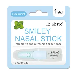 Re Lierre Nasal Inhaler Bundle , Aromatherapy Sticks Warming & Cooling Fragrances Undiluted Oil Natural Ingredients Refreshing,Watermelon Oils + Menthol Inhaler (Mint)