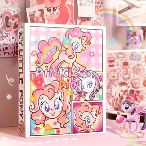 Large Capacity Trading Card Album Hard Shell Ring Binder, 4 Grid Small Card Holder, 160 Slots for Girls Collectingibles 3 Inch Cards