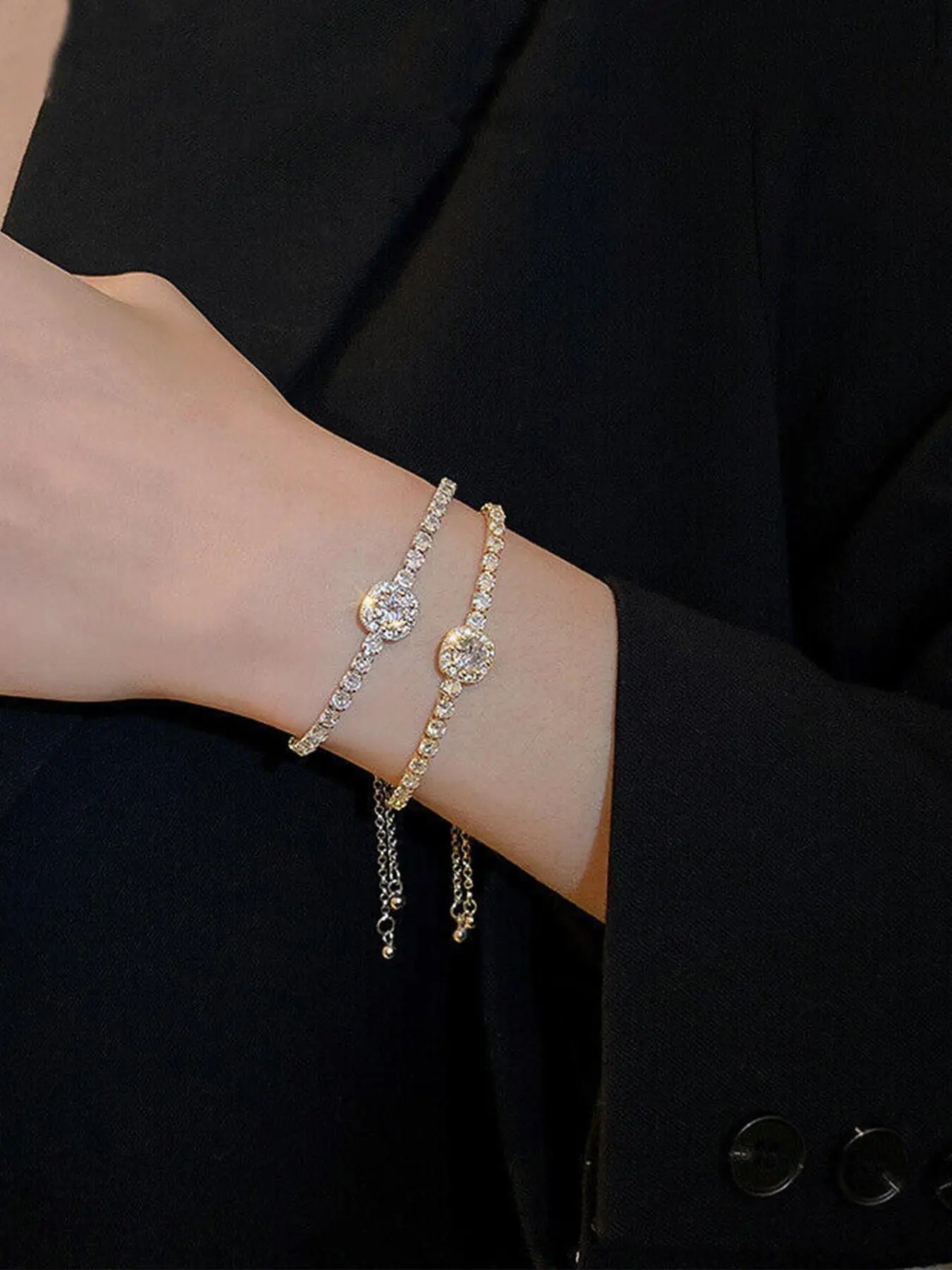 #002 Fashion Costume Jewelry Bracelets & Bangles Accessories