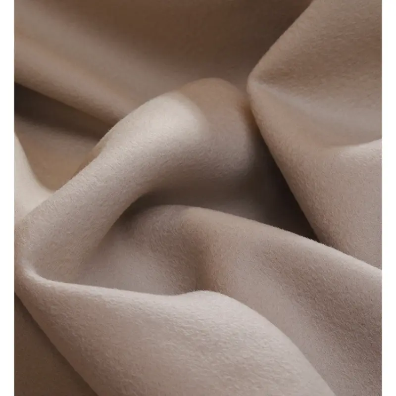 Wool Cashmere Blend Coat Fabric, Wide 140cm 880g/m Super Thick Warm, Windproof, Autumn Winter Classic Commuter, Vintage Shape