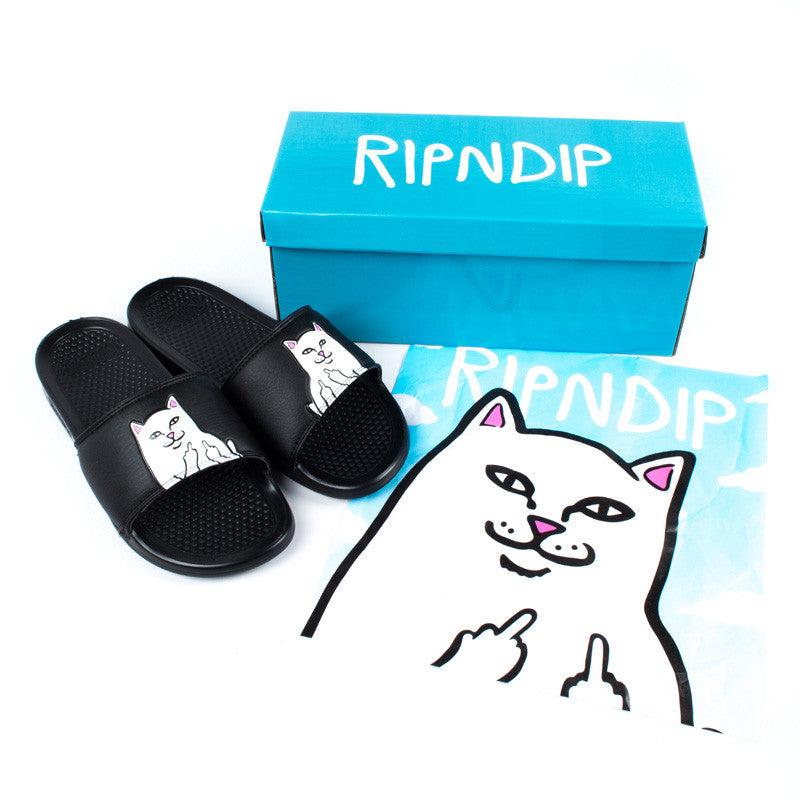 Lord Nermal Slides (Black) Flipflop Footwear