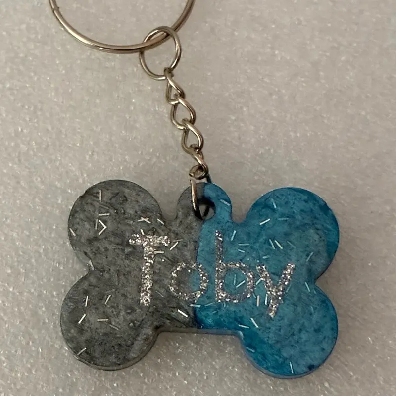 Bone-Shaped Pet ID Tag for Small Dogs