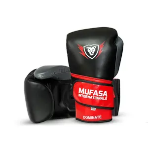 MUFASA Internationals Cowhide Leather Boxing Gloves for Men/Women Pro Fight & Training Gloves, 16 oz