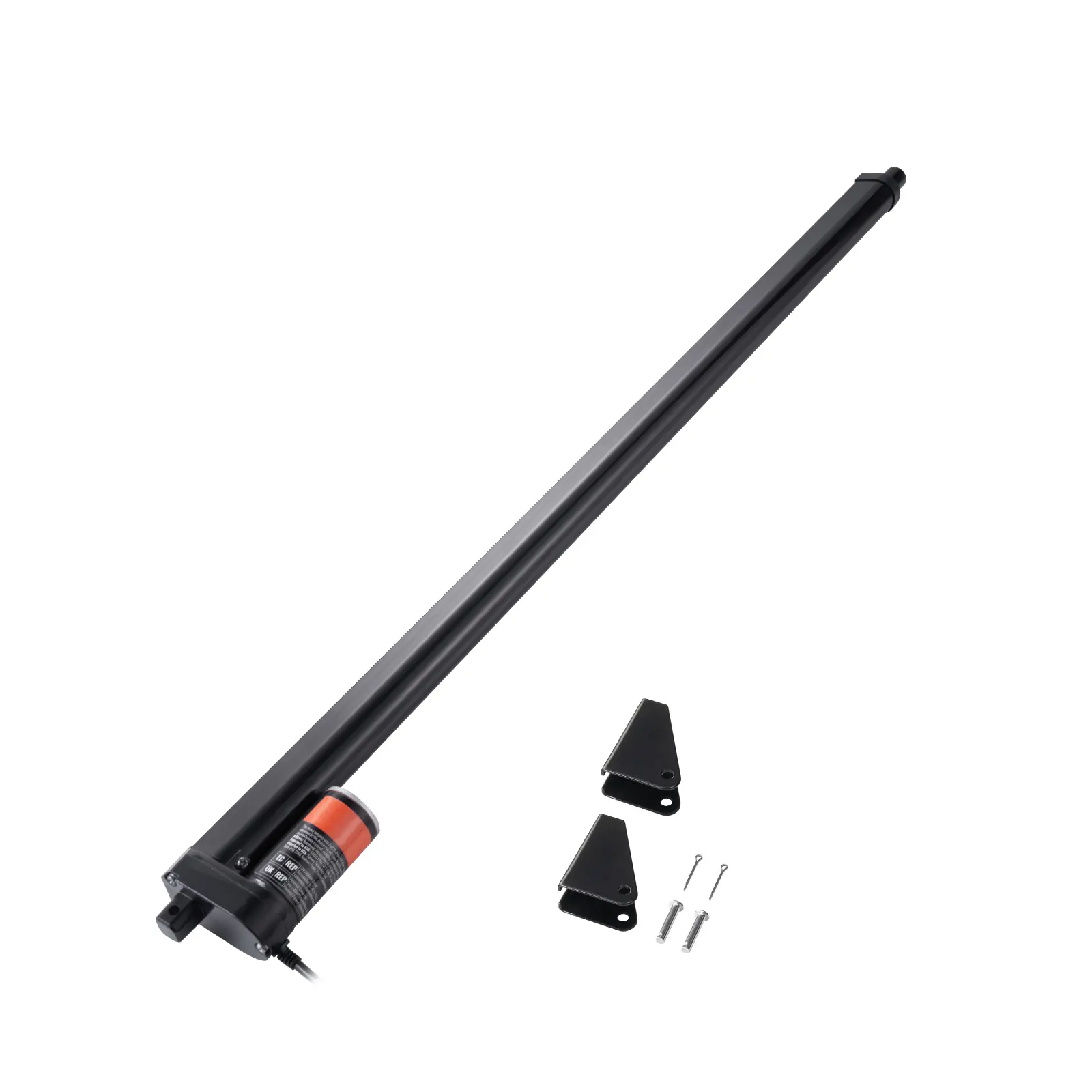 12V Linear Actuator Motor, 20 Inch High Speed 0.55in/s, 220lbs (1000N) Thrust, IP54 Waterproof Low Noise Linear Motion Device for Height Adjustable Desks, Doors, Machinery (Home Improvement & Safety Use)