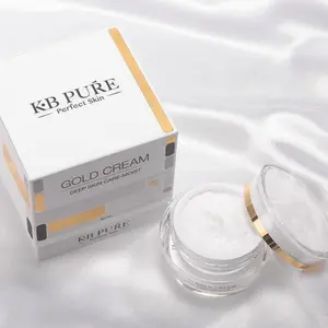 KB PURE Gold Cream Deep Skin Care Moisturizer for Dry Skin Hydration and Radiance