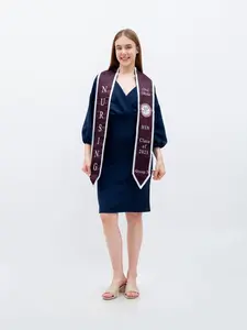 Custom Embroidered Graduation Stole 2026, Personalized Name Graduation Sash, Premium Embroidery Sash, Senior Graduation Gift