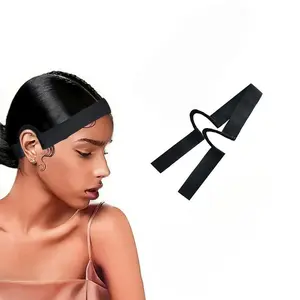 Lace Melted Band Hair Elastic Strap, Lace Melting Edge Wrap for Front Wig Zero Ear Pressure Melted Edge Band, No-Ear Elastic Wig Band