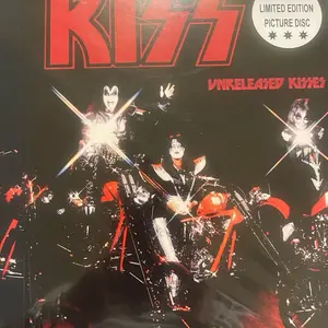 KISS UNRELEASED  KISSES LP PICTURE DISC SEALED!