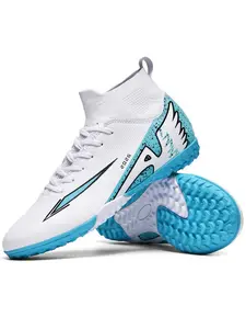 Men's and Women's Football Shoes, High-Quality Ag Studs, Anti-Slip Durable Design, Professional Match Use, Breathable Adult Soccer Cleats, Turf Shoes