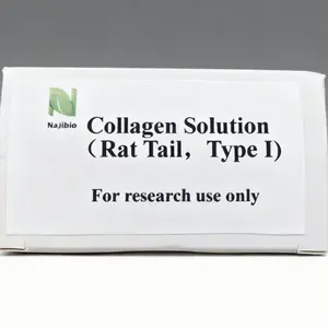 N Najibio Collagen solution Collagen for industrial purposes; Collagen used as a raw ingredient in the manufacture of cosmetics