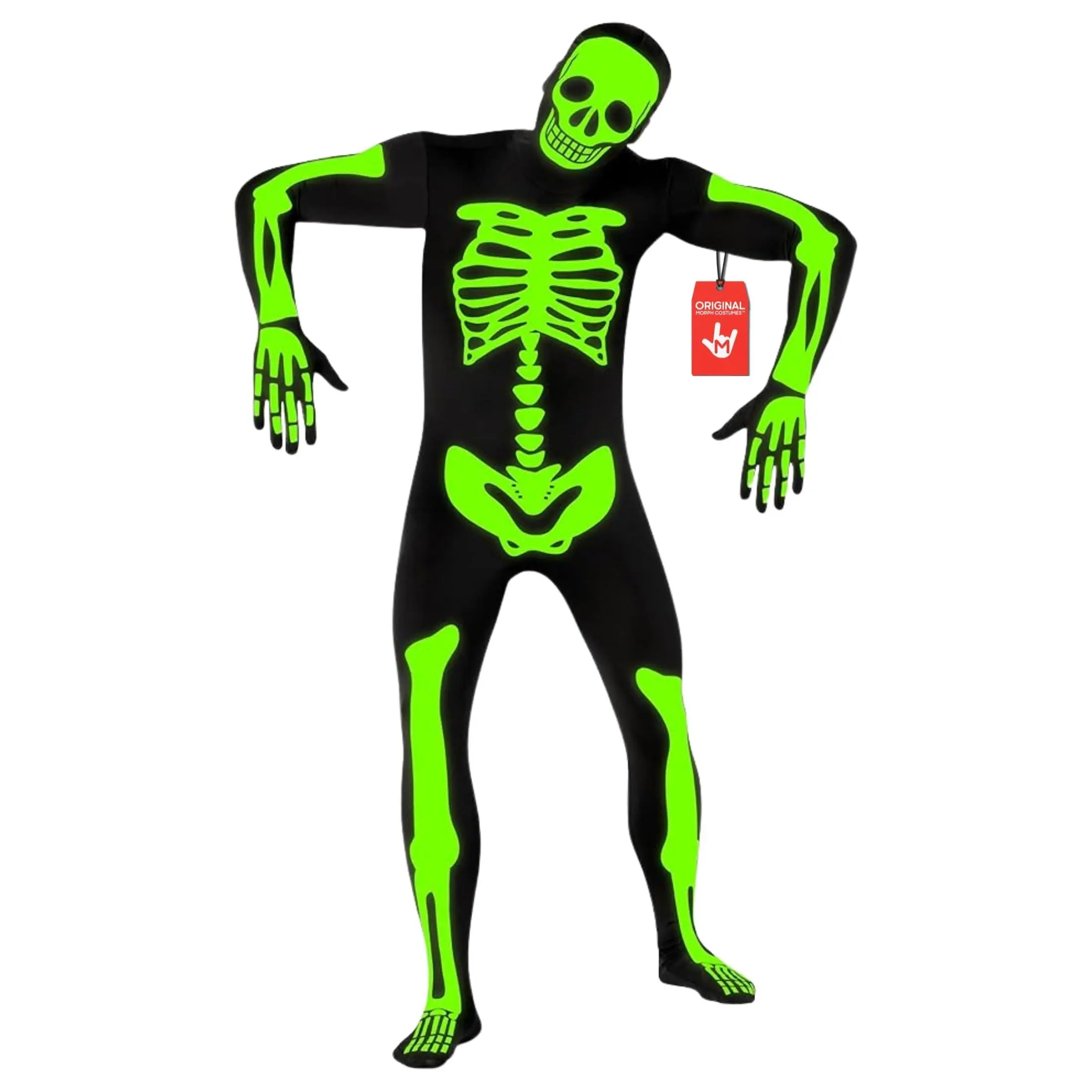 Glow Skeleton Morphsuit