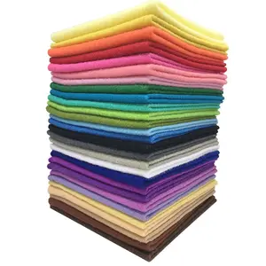 Colorful Felt Fabric Square, DIY Sewing Craft Fabric, Craft Supplies, Decorative Fabric for School Projects, Home Decor, Party Decor