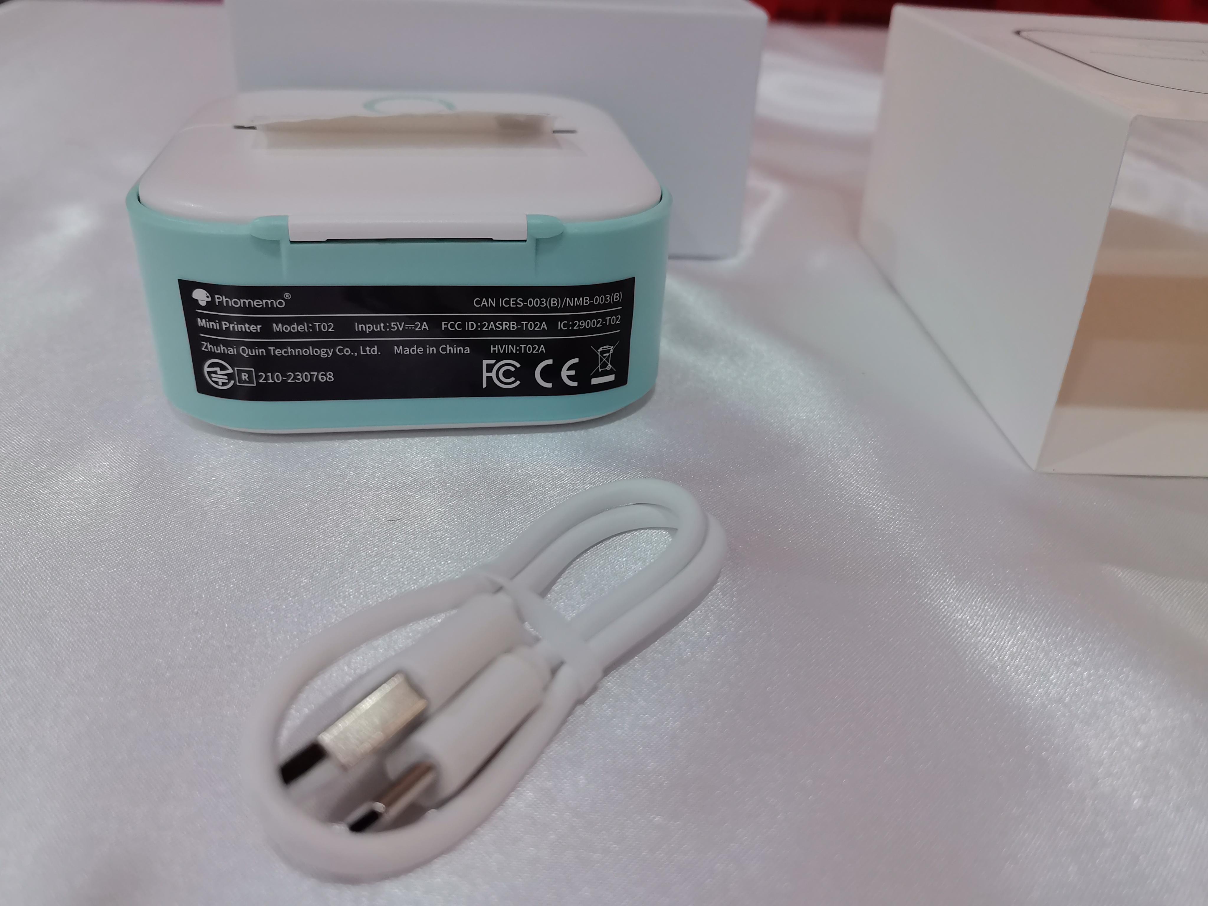 Portable Mini Thermal Label Printer Home Photo Printer Student Wrong Question Printer Bluetooth-compatible Mini Label Printer Price Tag