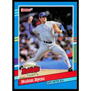 Nolan Ryan 1991 Donruss Bonus Cards #BC-3 Texas Rangers