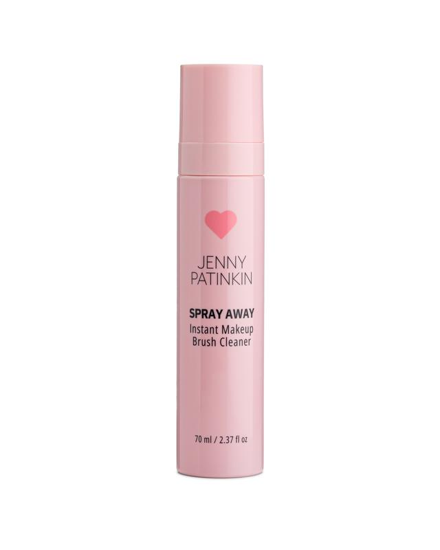 Jenny Patinkin Spray Away Portable Atomizer Cosmetic Brush Cleaner with Bottle - Antibacterial Beauty Tool, Cleansing Accessory for Daily Makeup Brush Care, Instant Clean & Dries in Seconds, Dye-Free & Vegan, Oil-Free