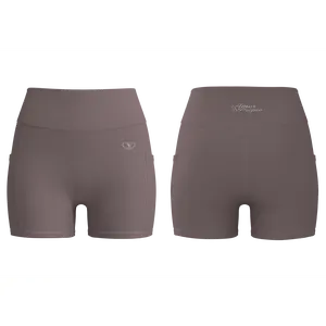 Yoga Shorts Glossy Grape