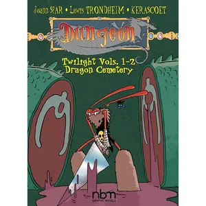 Dungeon Series Graphic Novel Set - Twilight Vols. 1-2, Dragon's Cemetery, Dark Downfall, Legendary Cemetery for Lewis Trondheim Comics & Manga Fans