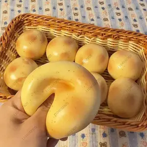 Potato Ball Stress Ball Squishy Toy Non-Bounce Squeeze Ball Fidget Toy ASMR Sensory Stress Relief Toys for Kids & Adults Gifts