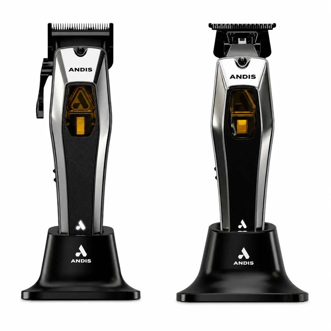 Andis RECON Cordless Clipper & Trimmer Combo Vector Motor 9000/8500 SPM Barber Set, Phaze Blade + T-Blade 562257 + 562697