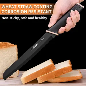 Bread Knife for Sandwiches, Baguette Slicer, Toast Cutter, Cake Baking Sawtooth Blade, Essential Kitchen Tool for Bread Cutting