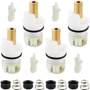 RP25513 faucet stem assembly Replacement Kit for two handle faucet repair Includes RP4993 Seats and Springs 4 Pack