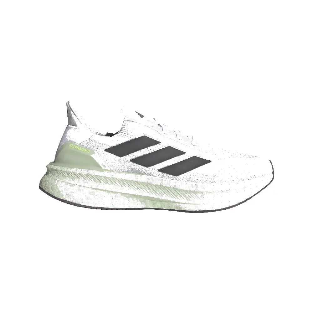 adidas Mens Ultraboost Ultra Boost 5X Running Sneakers Shoes - Grey, White