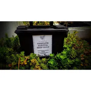Military grade Survival Seed Bank 75 Variety Seed Vault