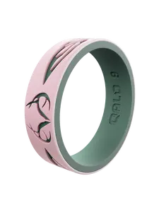 Women's Realtree Tail Feather Silicone Ring