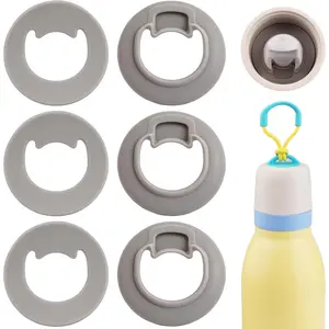 Gasket for  Twist 18oz 24oz, Replacement Rubber Seal, Lid Insert Stopper, Leakproof Accessories for Free Sip Twist Cap, 6 count