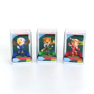 3pcs The Glory of Football: FIFA 2026 Mascot Collector's Statue - The Ultimate Fan's Trophy for Your Desk