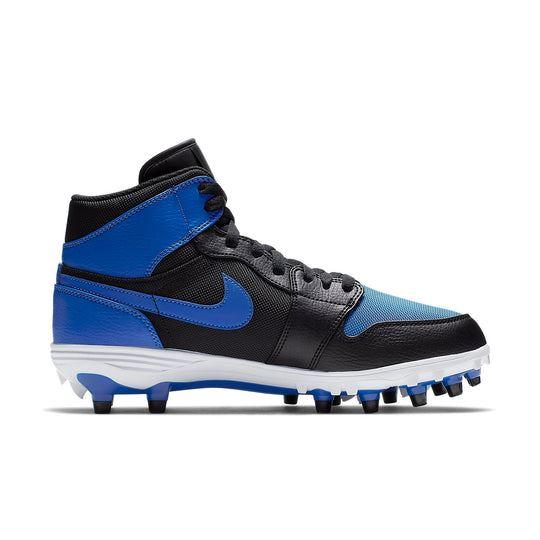 NEW Men's Sz 10 Nike Jordan 1 Mid TD 2019 Baseball Cleat RoyalBlue AR5604-041 FB