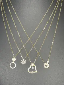 Elegantes y lujosas cadenas en oro real 14k