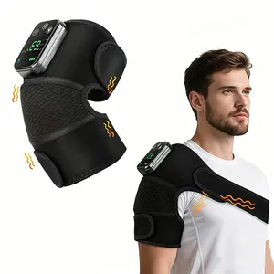 Three-In-One Heat Therapy Vibrating Massage Brace, Knee/shoulder/ellbow Support, USB Charging, Joint Care, Muscle Relief, Unisex Gift