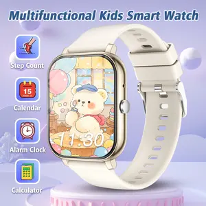 Kids Smart Watch Wearable Wristwatch That Saves Sweet Memories - Wireless Call, Music, Custom Wallpapers, Photo Album & Sedentary Reminder