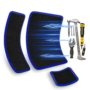 3-Piece Flexible Magnetic Tool Mat Set with Tray Holder — Magnetic Tool Tray & Flexible Mat (PVC, Non-Slip) for Auto Repair Organization