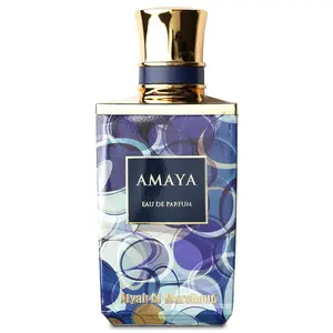 ATYAB AL MARSHOUD - Amaya Blue Eau de Parfum 100ml, Unisex Perfume for Women and Men, with Pink Pepper, Orange, Jasmine, Vetiver, Amber, and Musk - Long-Lasting, Luxurious Perfume