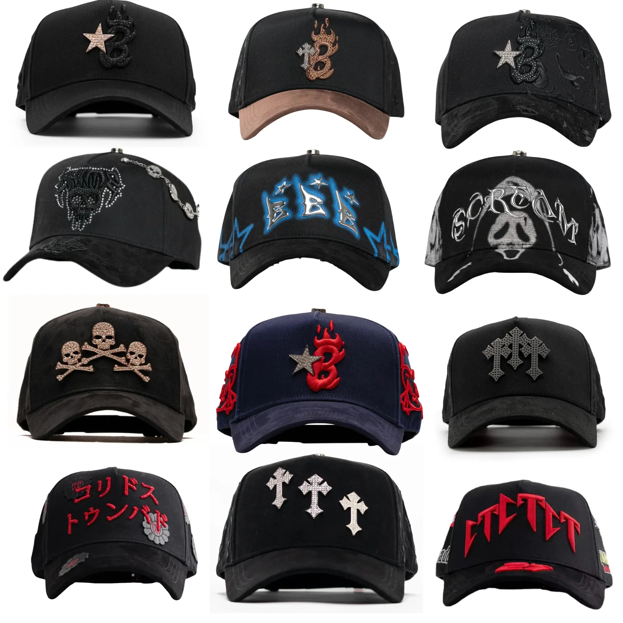Trending Streetwear Baseball Cap – Unisex Adjustable Snapback Hat