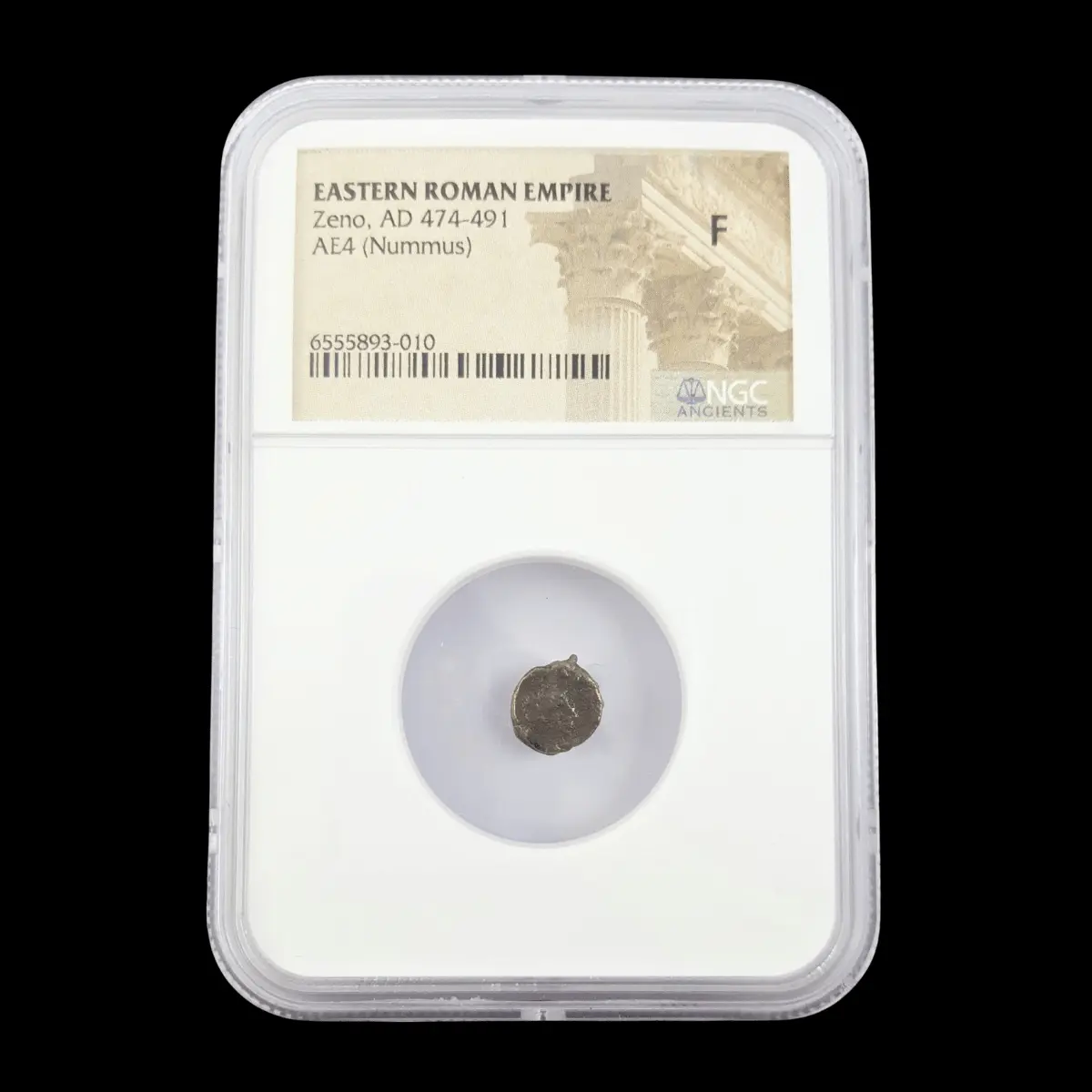 Zeno Roman Bronze — The Emperor Who Witnessed the Fall of Rome, NGC-Certified