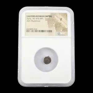 Zeno Roman Bronze — The Emperor Who Witnessed the Fall of Rome, NGC-Certified