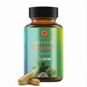 Essence Herbs: Soursop Capsules with Black Seed, Moringa, & Ashwagandha - 60 Capsules