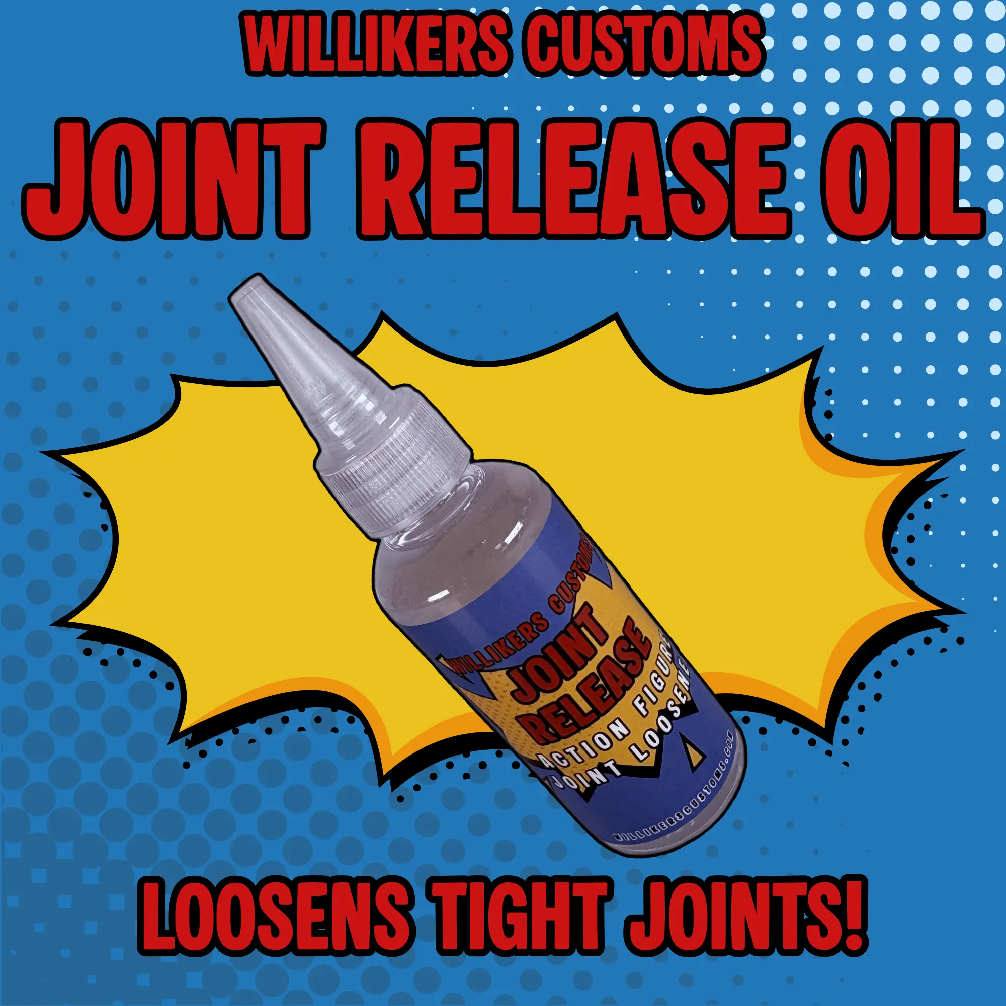 Figurine Joint Loosening Silicone Oil with Precision Tip - Figurine Care Solution for Collectible Figures & Statues