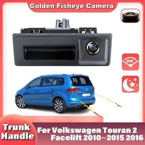 CCD Car Pull Handle Reverse Camera Suitable for Volkswagen Golf Passat B7 B6 Tiguan Jetta MK6 Caddy Touran Touareg Sharan Ultra-high Definition Suitable for Audi A3 A4 A5 Q3 Q5 Q7 A6 B6 B8 A4L A6L A8L S5 S3 RS6 Car Accessories Reverse