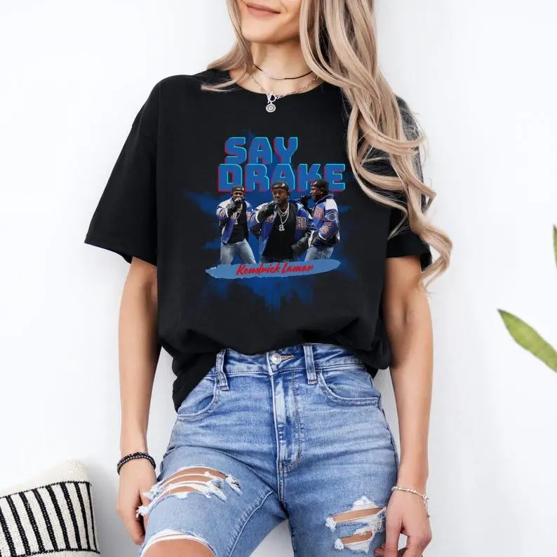 Kendric Lama Shirt, Kendrick Concert T-Shirt, LIX Halftime Show Tee, Music Fan Gift, Graphic Tee, Hip Hop Apparel
