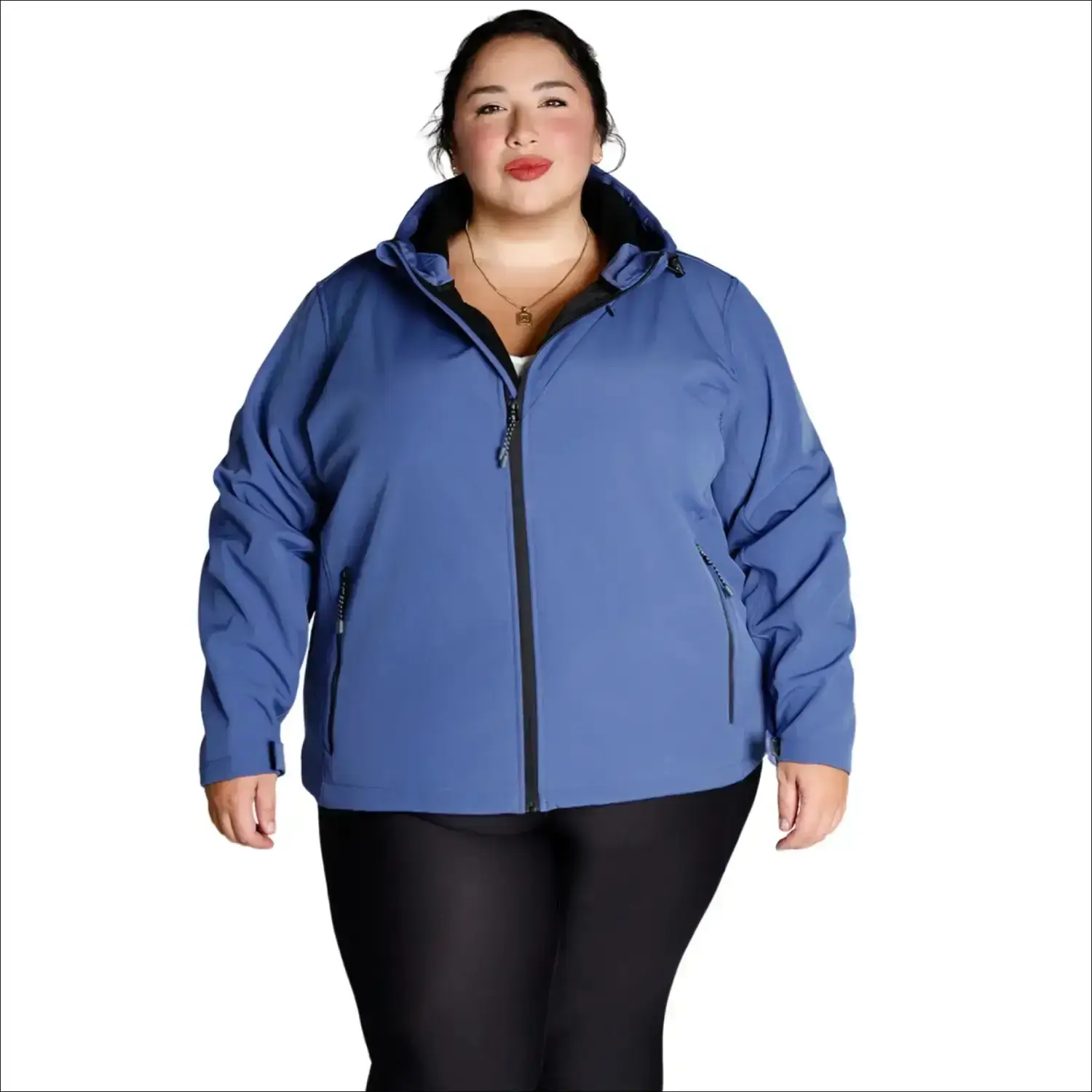 Women’s Plus Size 1X-6X Micro Fleece Soft Shell Jacket