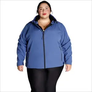 Women’s Plus Size 1X-6X Micro Fleece Soft Shell Jacket